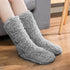 Women Ladies Girls Winter Warm Fleece Sherpa Indoor Home Stockings Slipper Socks